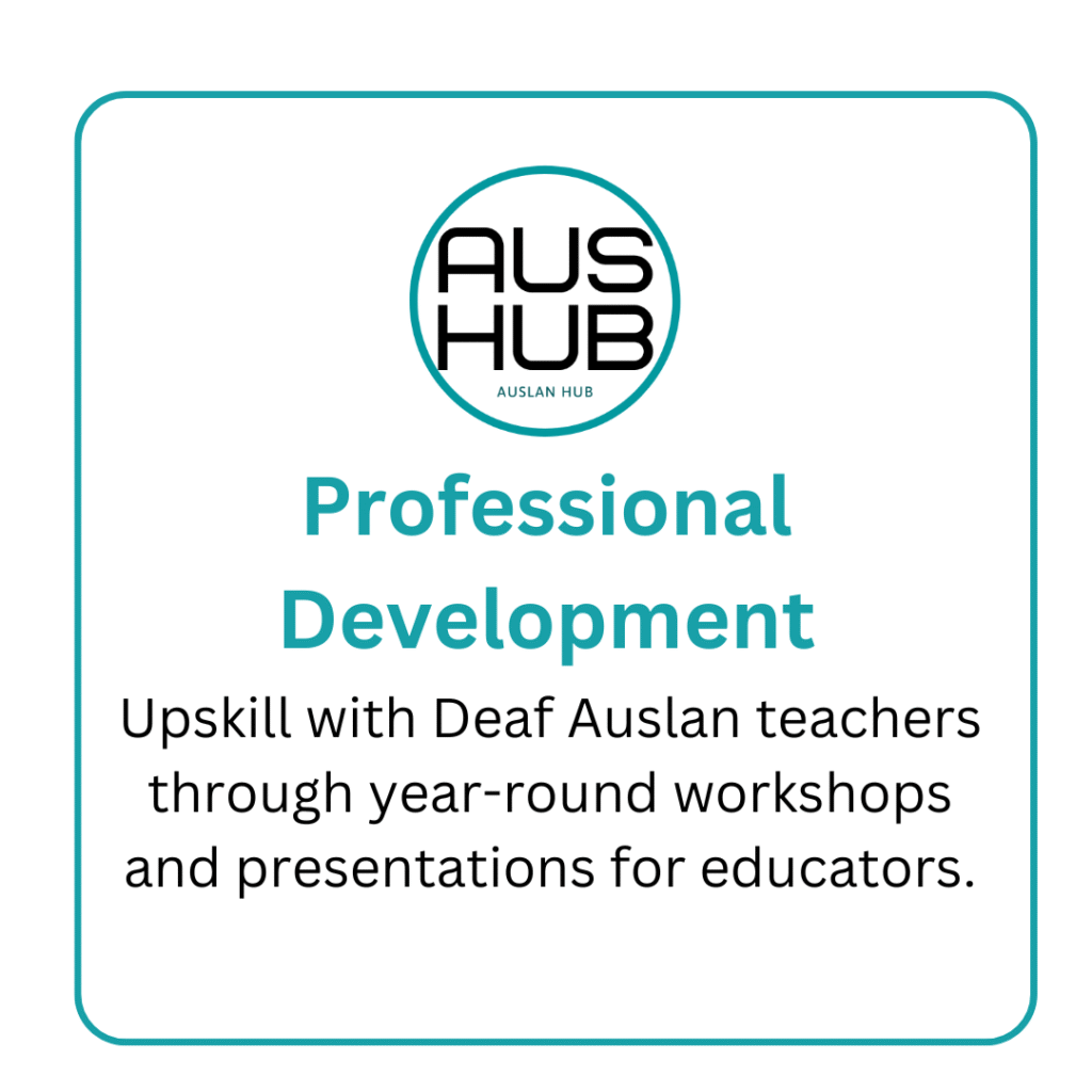 Auslan Hub site buttons 5 Auslan Hub Auslan teaching resources and training