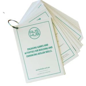 Australian Sign Language Alphabet Cards