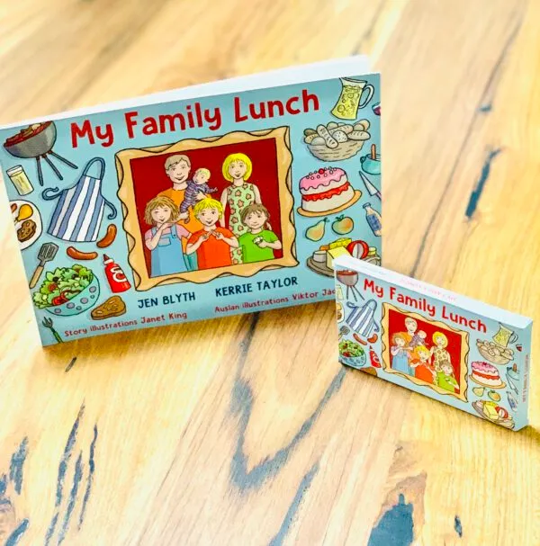 My Family Lunch book and flashcards bundle - Image 2