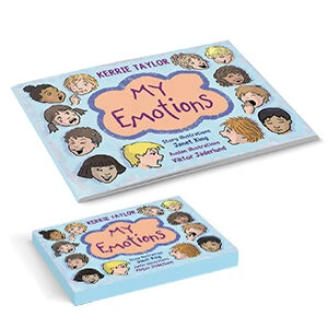 My Emotions book and flashcards bundle