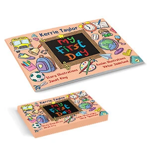 My First Day book and flashcards bundle
