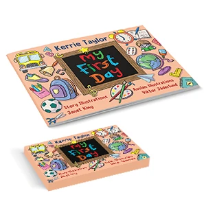 My First Day book and flashcards bundle
