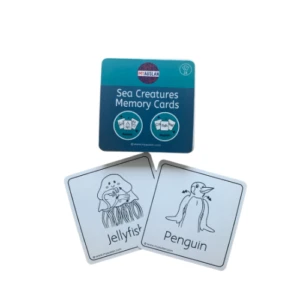 Sea Creatures Memory Cards