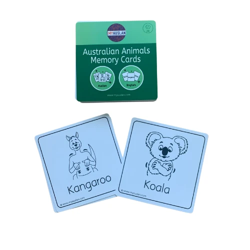 Australian Animal Memory Cards