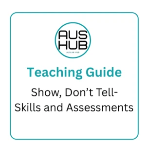 Teaching Guide: Show don't tell