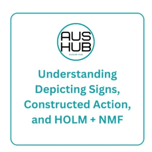 Webinar- James Blyth: Understanding depicting signs & constructed action