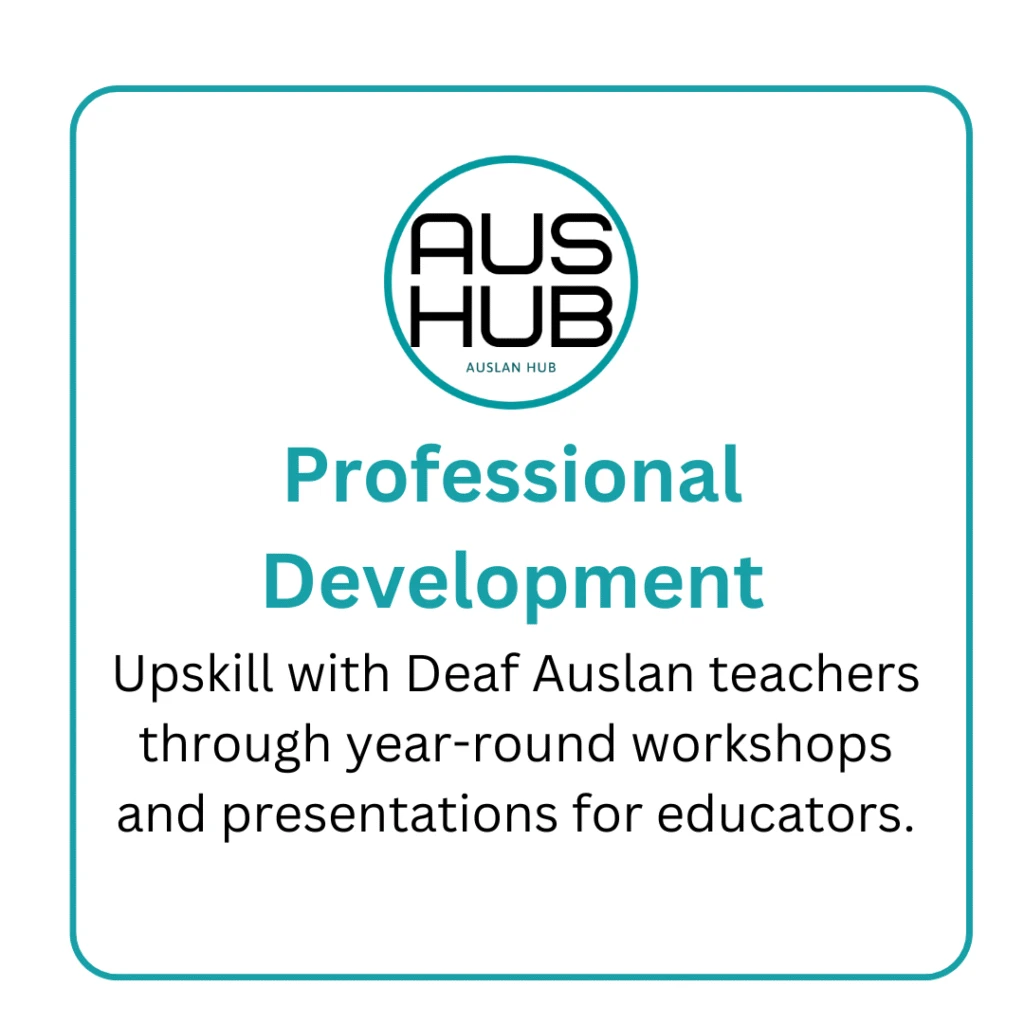 Auslan Hub site buttons 5 Auslan Hub Auslan teaching resources and training